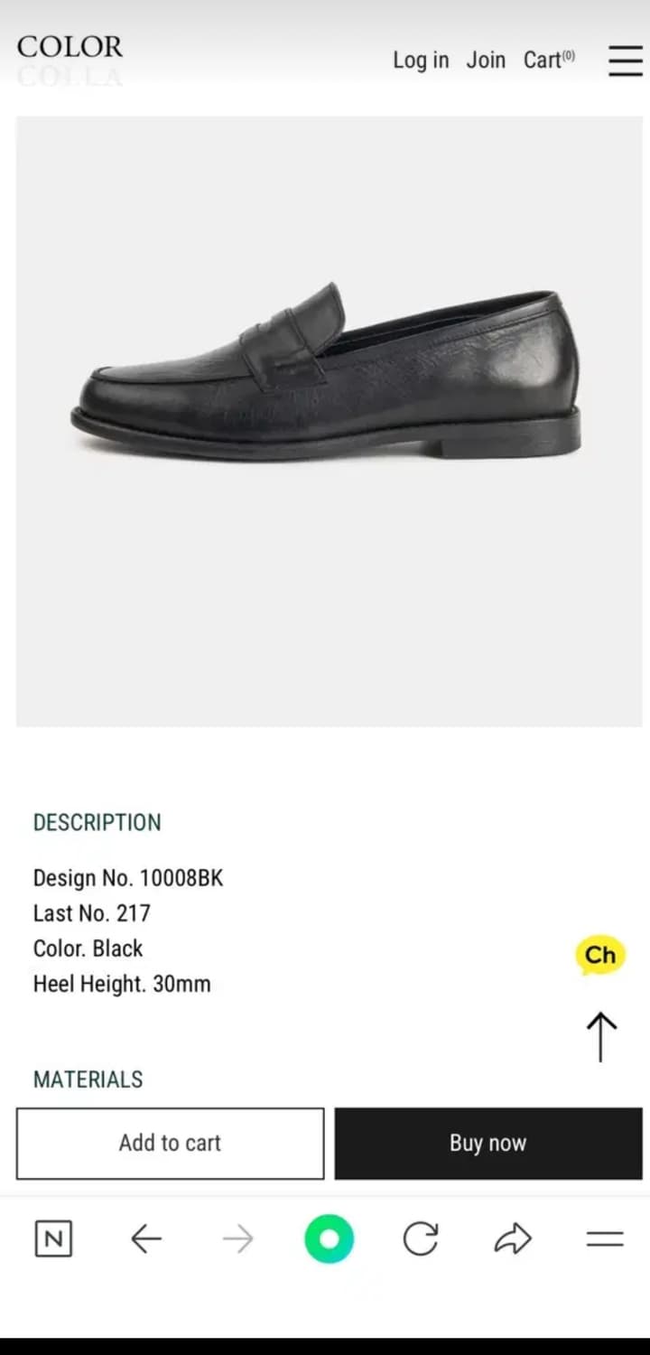 컬러콜라 로퍼 상품이미지2