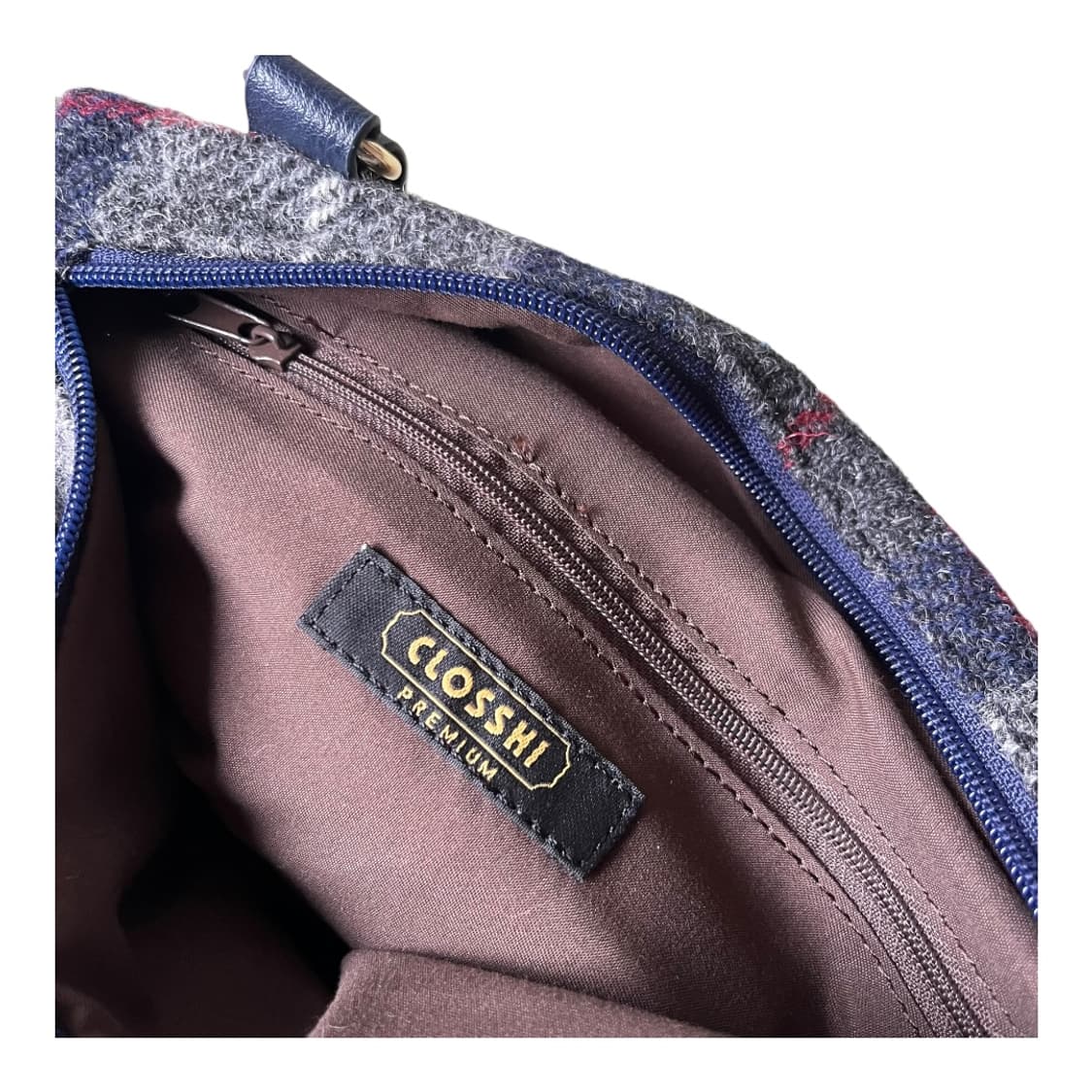 Harris Tweed x CLOSSHI . 트위드 핸드백
 상품이미지5