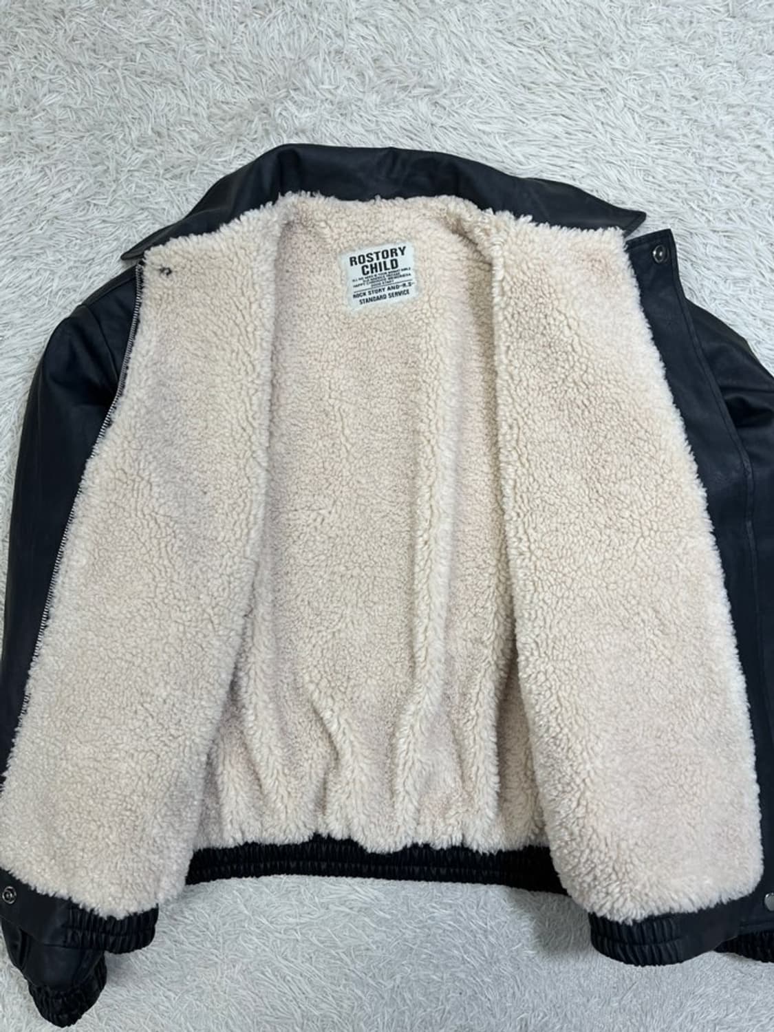 빈티지 쉐르파 가죽 자켓/#2774 상품이미지4