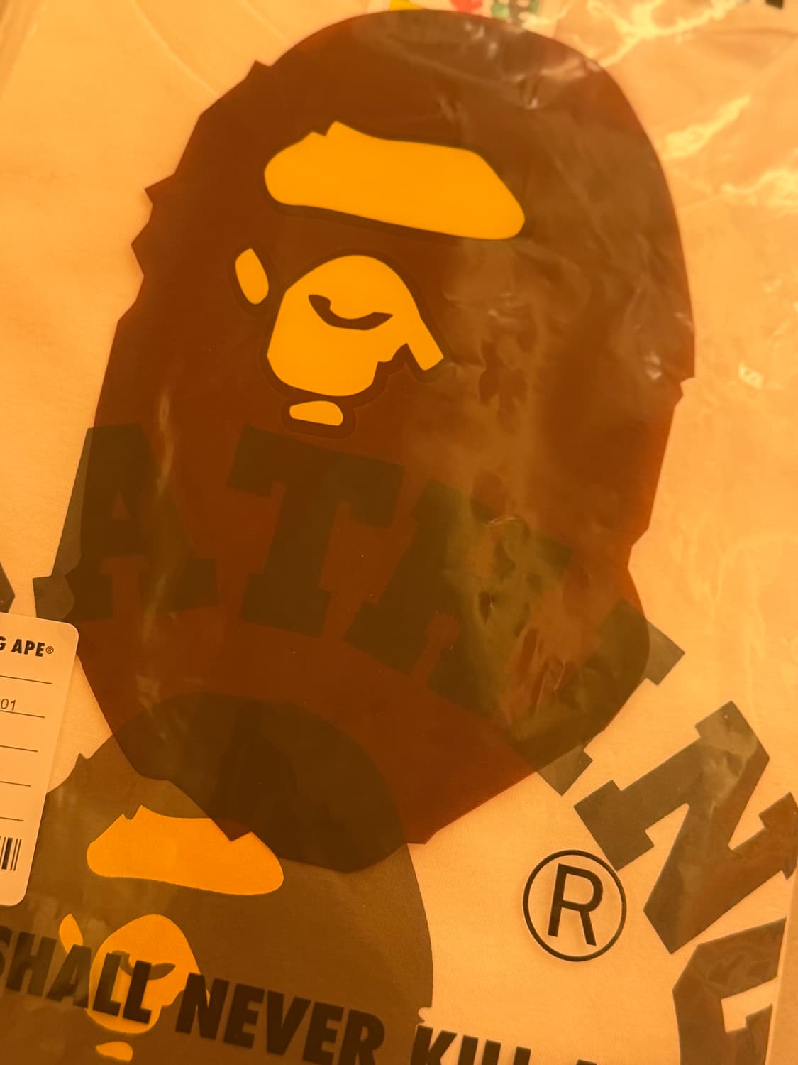 A bathing ape 티셔츠 미개봉 상품이미지2