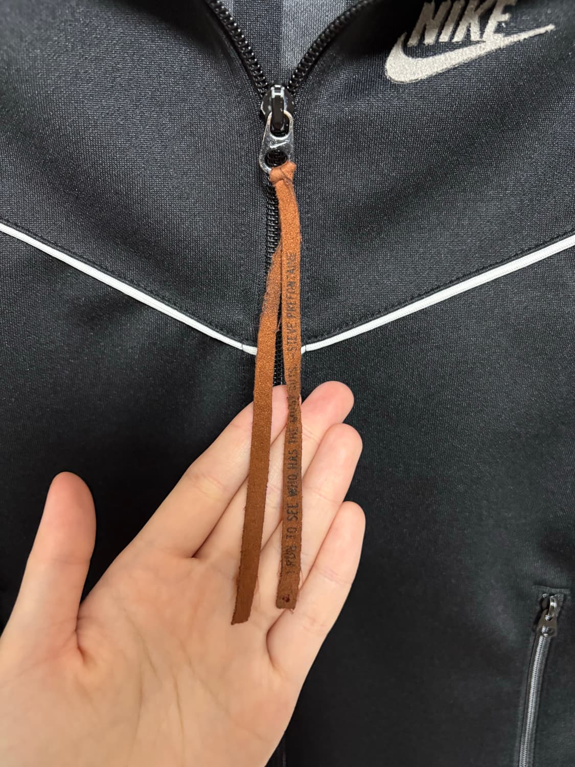 나이키 스웨이드 지퍼 트랙탑 져지 상품이미지4