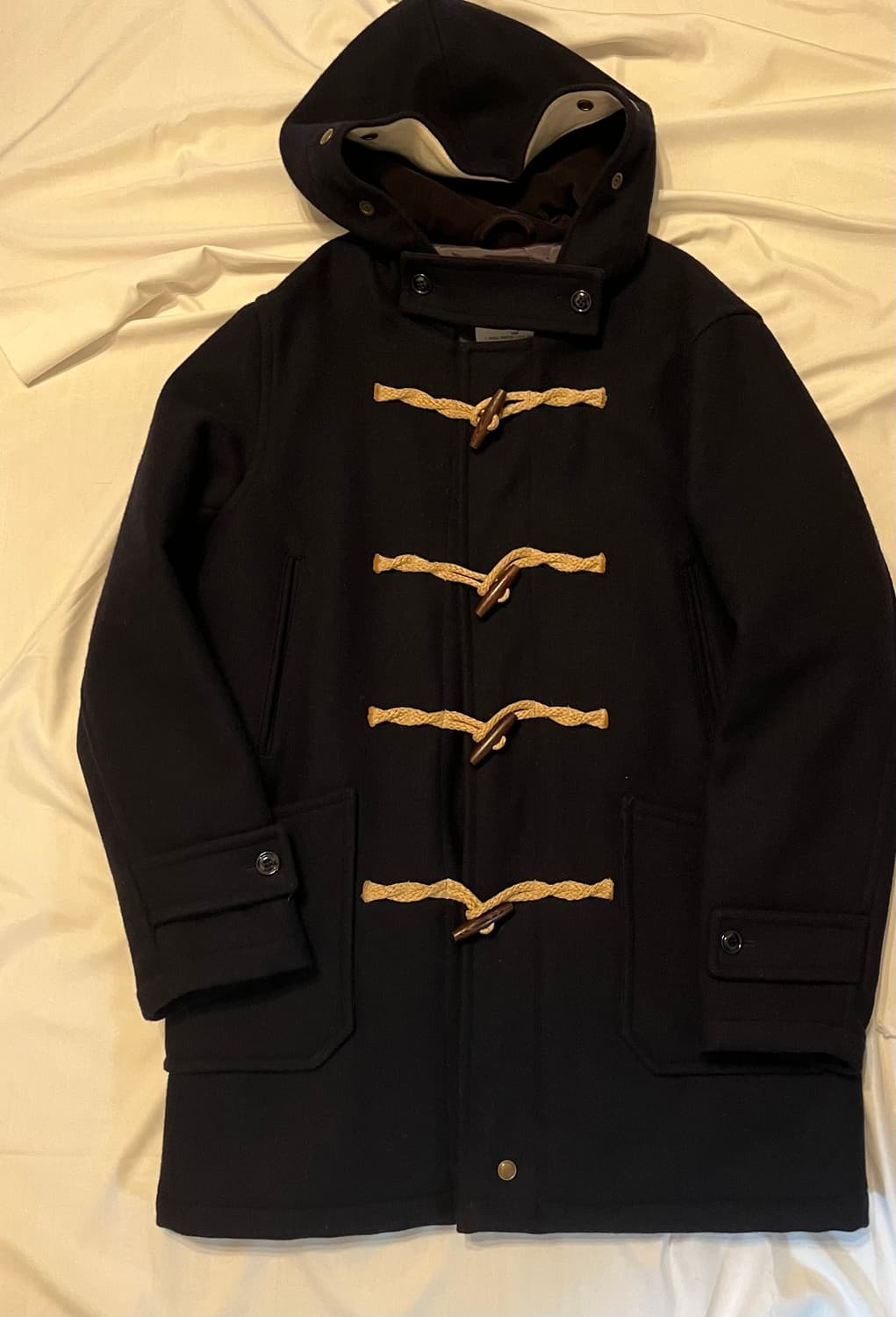 [L]에스피오나지 네이비 더플 코트 상품이미지1