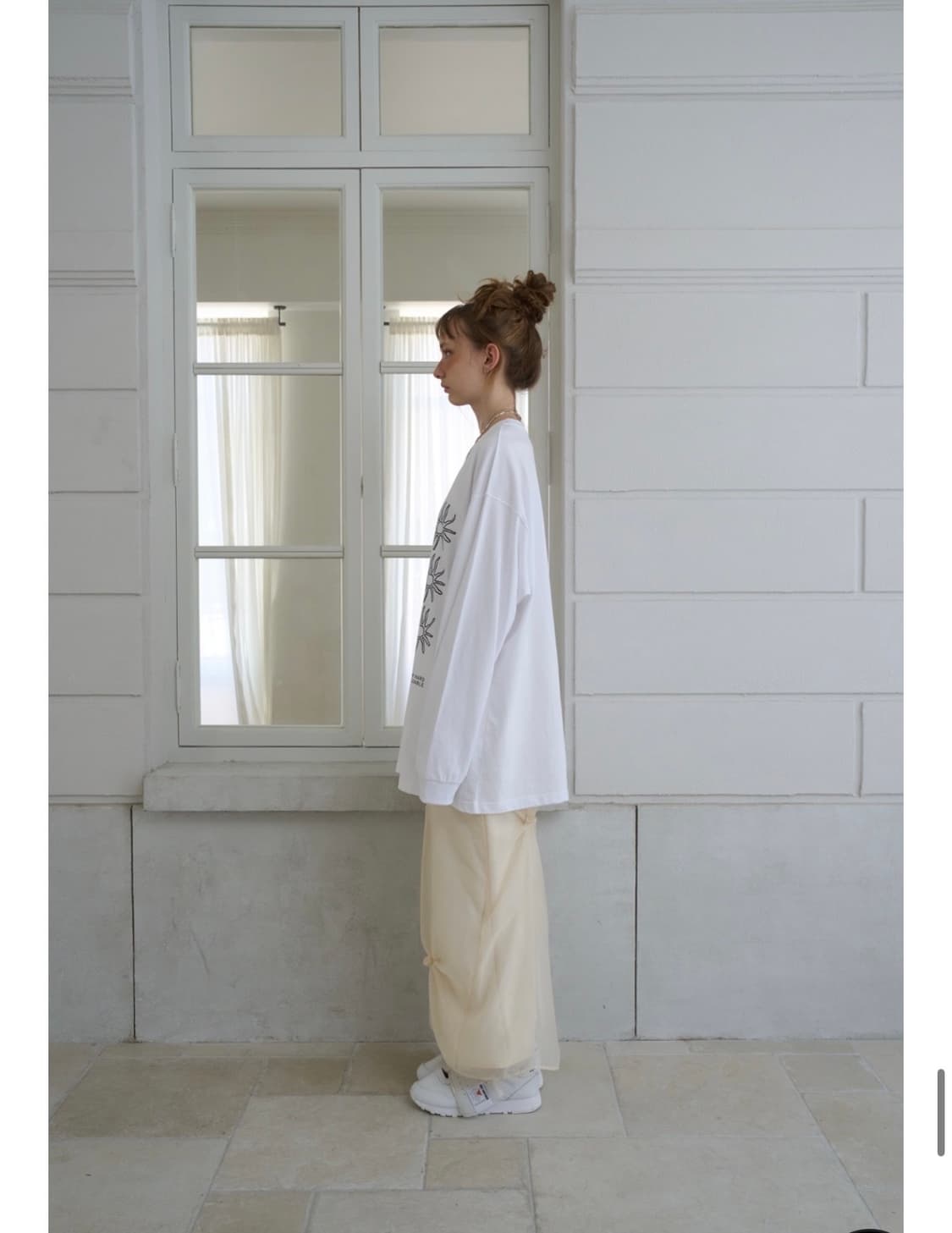 아우어솔티 오버핏 슬리브 티셔츠 상품이미지2