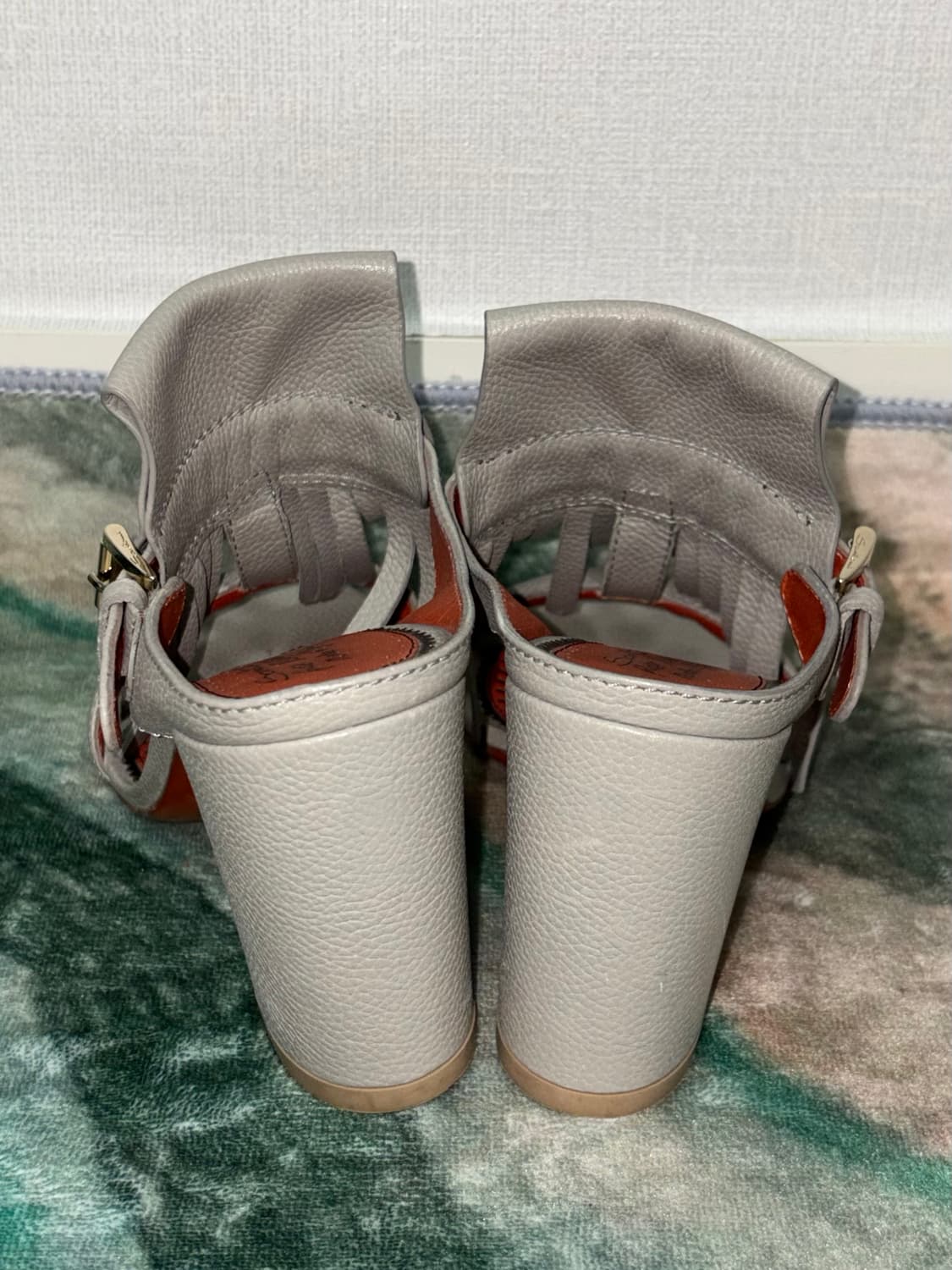 산토니 샌들 미들힐 상품이미지5