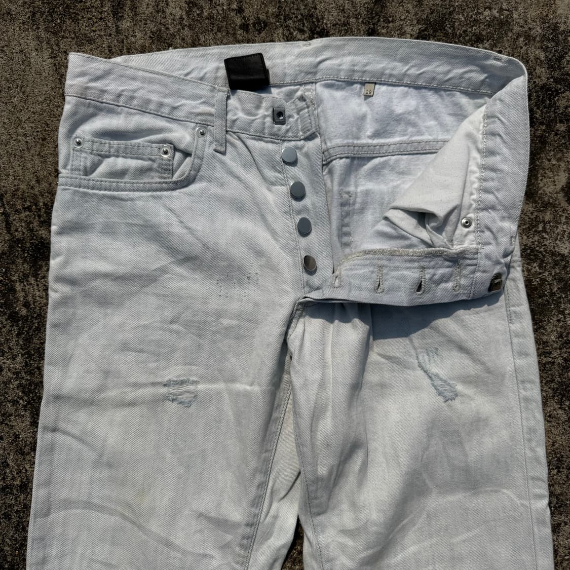 [30] 00s Dior Homme 디올 옴므 에디슬리먼 데님 팬츠 상품이미지3