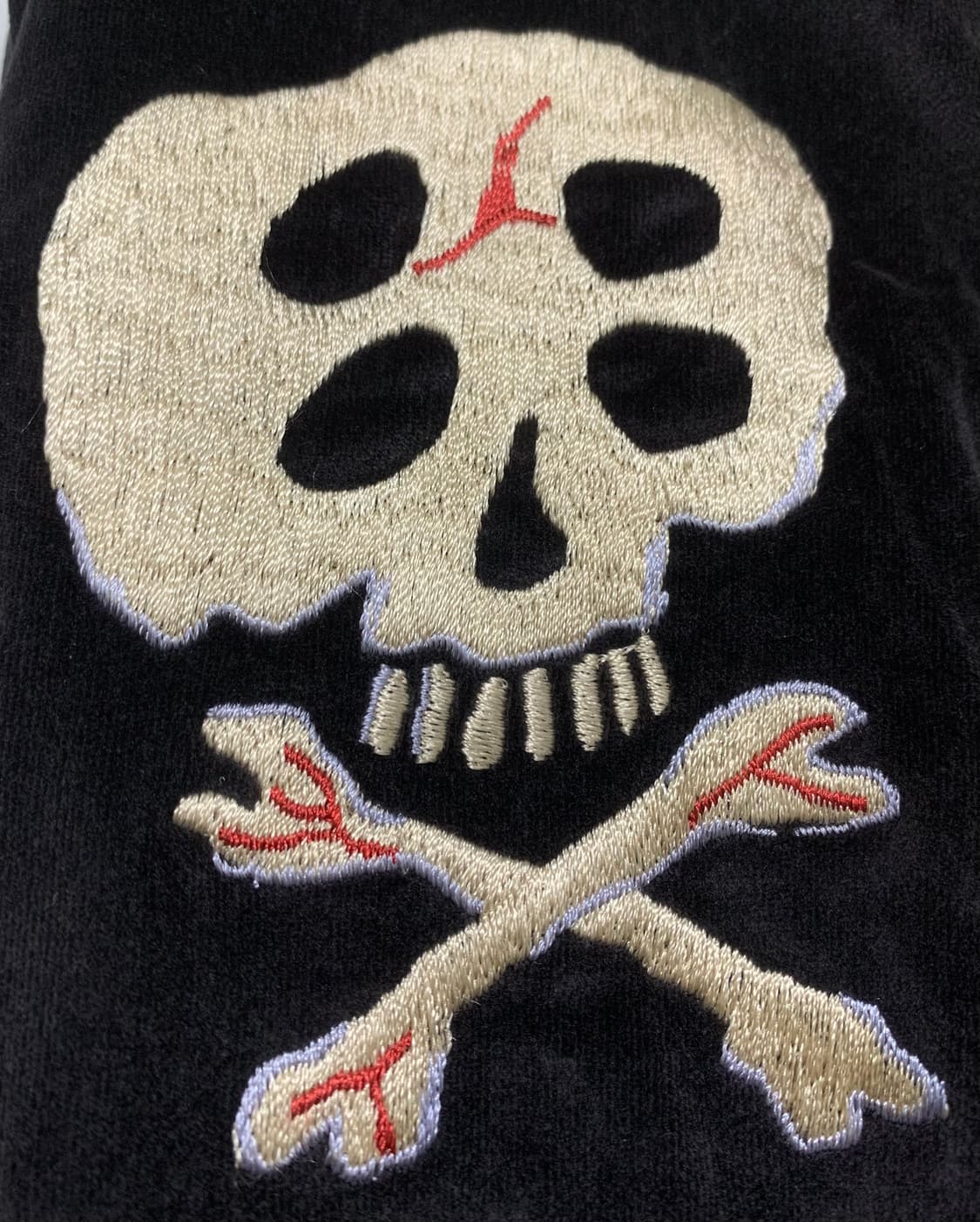 [4]캐피탈 벨베틴 설파이드 수베니어 레인 스컬 자켓 블랙 상품이미지4