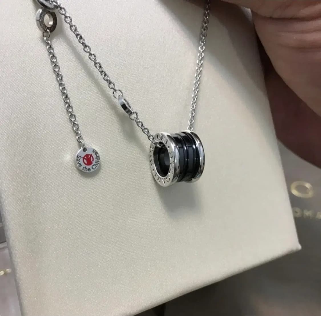 [정품/OS] 불가리 세이브더 칠드런 목걸이 상품이미지1