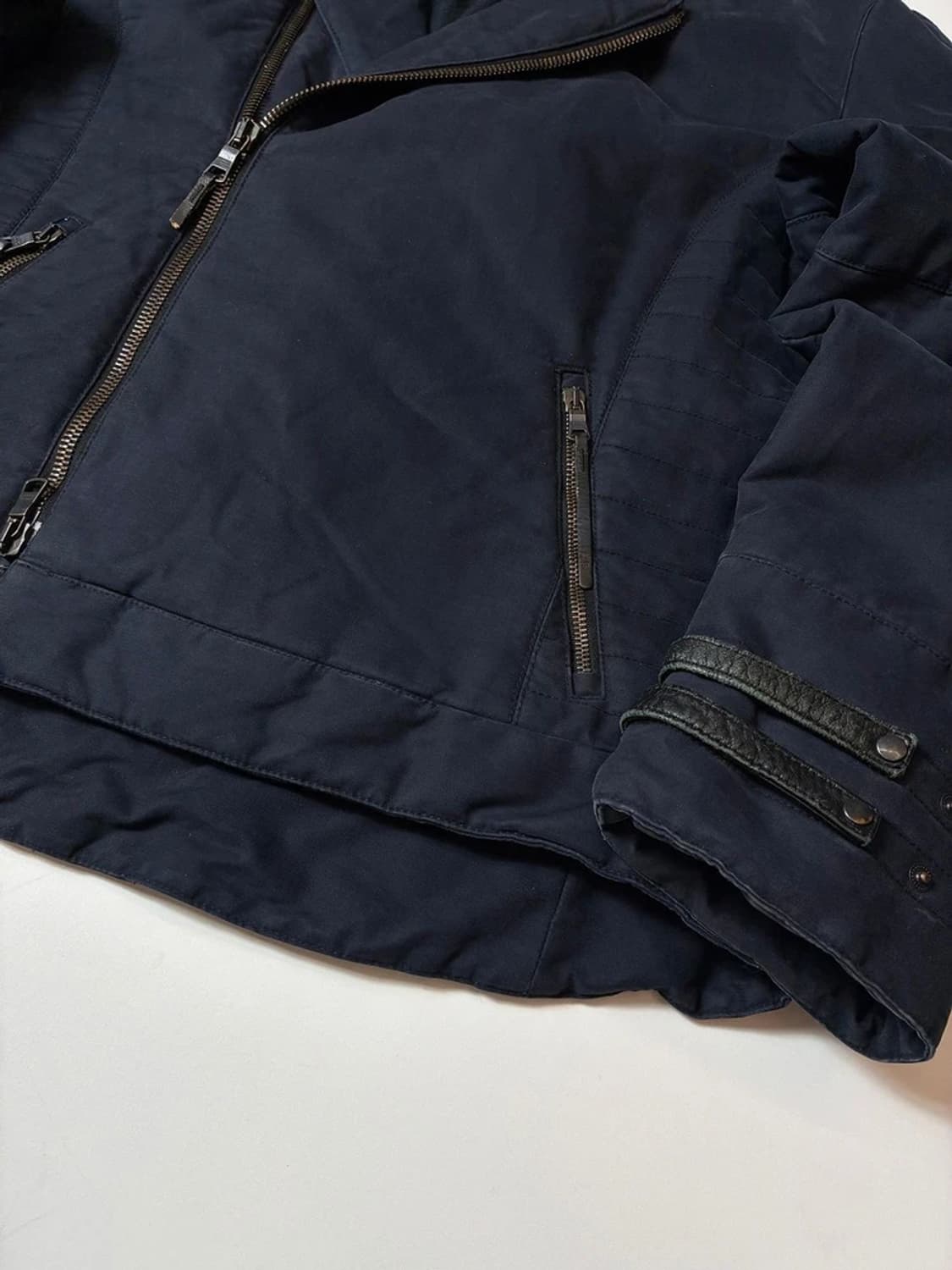 아르마니 익스체인지 90's 라이더 워시드 자켓 PN8068 상품이미지4