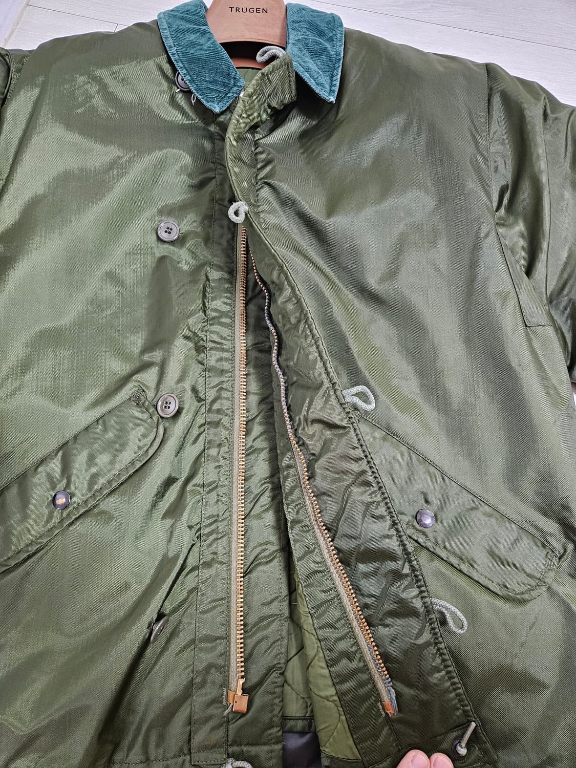 70s 미군 덱자켓 익스트림콜드웨더 a1 미해군 상품이미지4