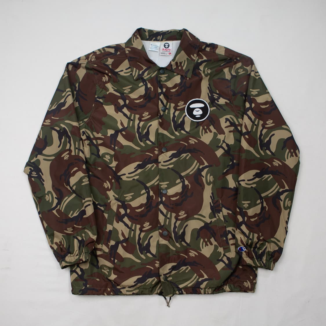 에이프 X 챔피온 에이프 카모 코치 자켓  상품이미지1