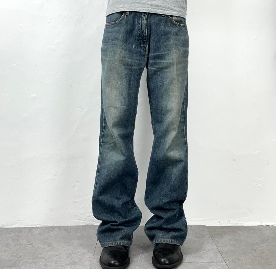 Edwin X-JEANS Aged Indigo Denim 상품이미지3