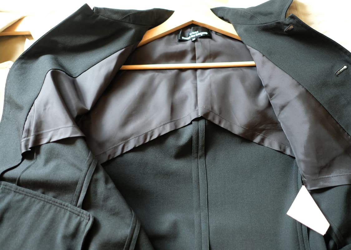 꼼데가르송 트리콧 라운드카라 자켓 블랙 M 상품이미지5