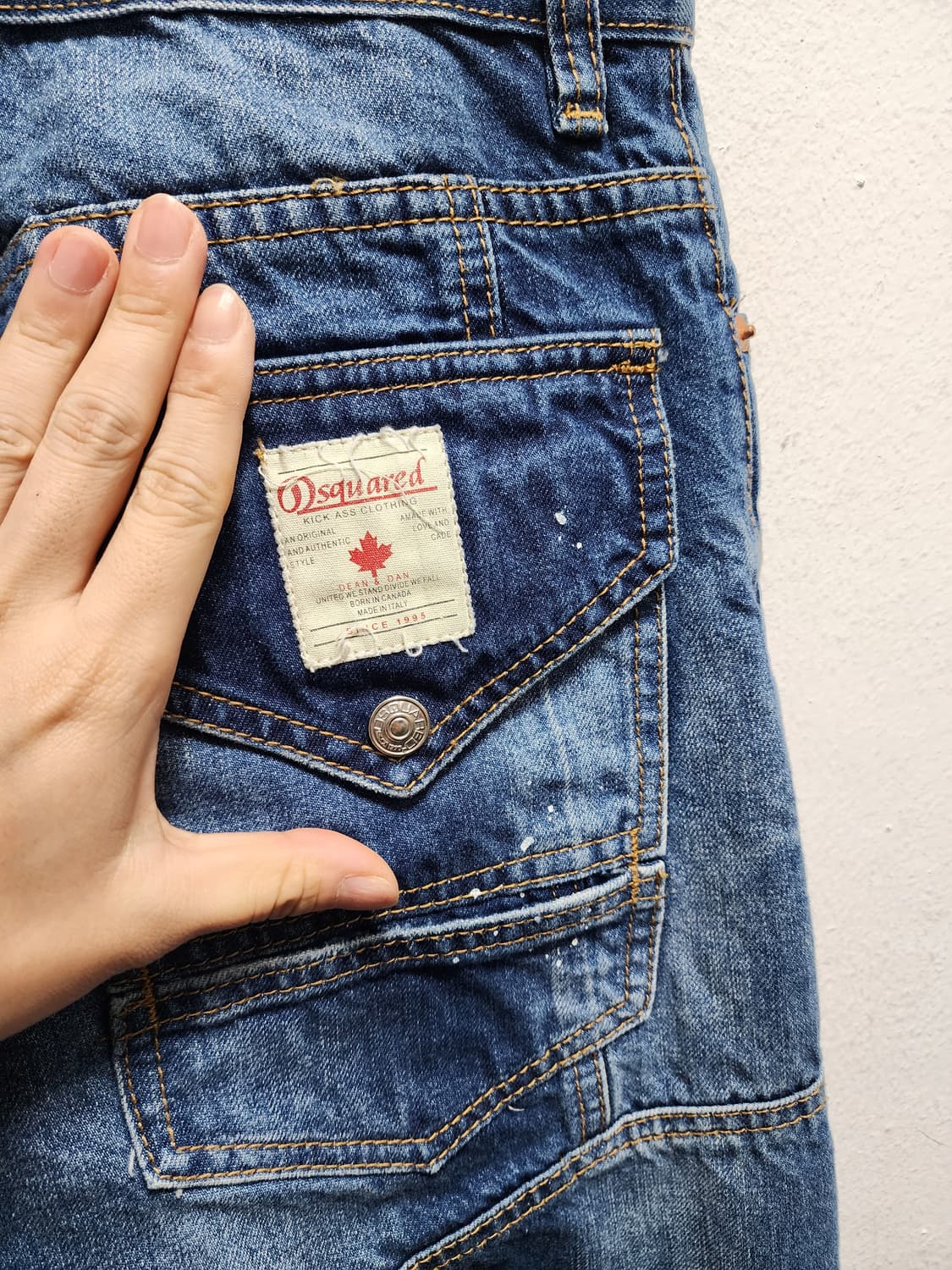 디스퀘어드2 빅포켓 데님 청바지 상품이미지3