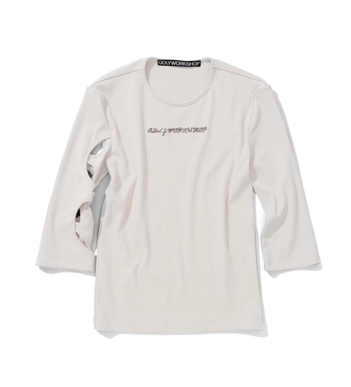 오들리워크샵 cutout tee 상품이미지4