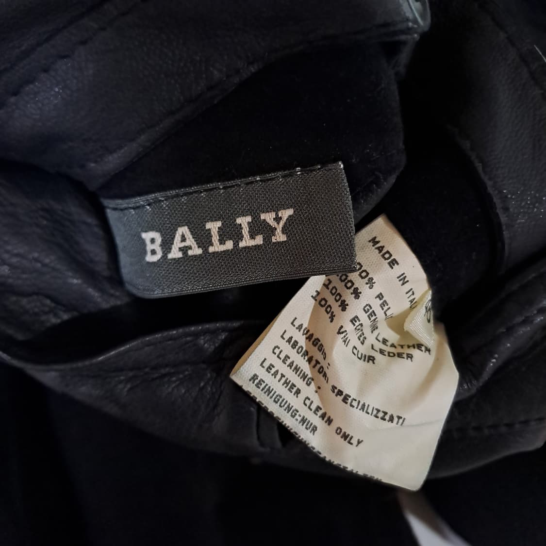 (택포) BALLY 발리 리버서블 리얼레더 블루종 115-120 A615 상품이미지10