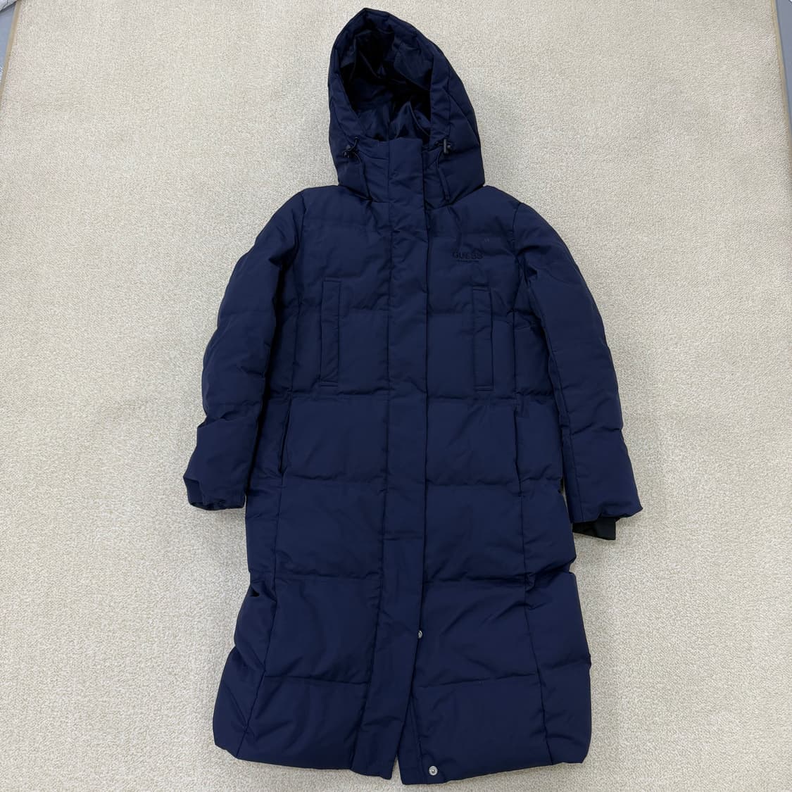 XS 게스 여성 덕다운 롱패딩 0126T1 상품이미지1