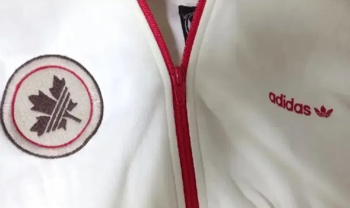 아디다스 초대장급 초희귀 캐나다 흰빨 트랙탑 저지 져지집업  100 상품이미지3