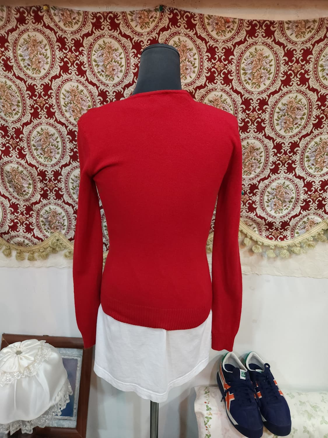 폴로 랄프로렌 울 캐시미어 혼방 브이넥 니트 상품이미지7