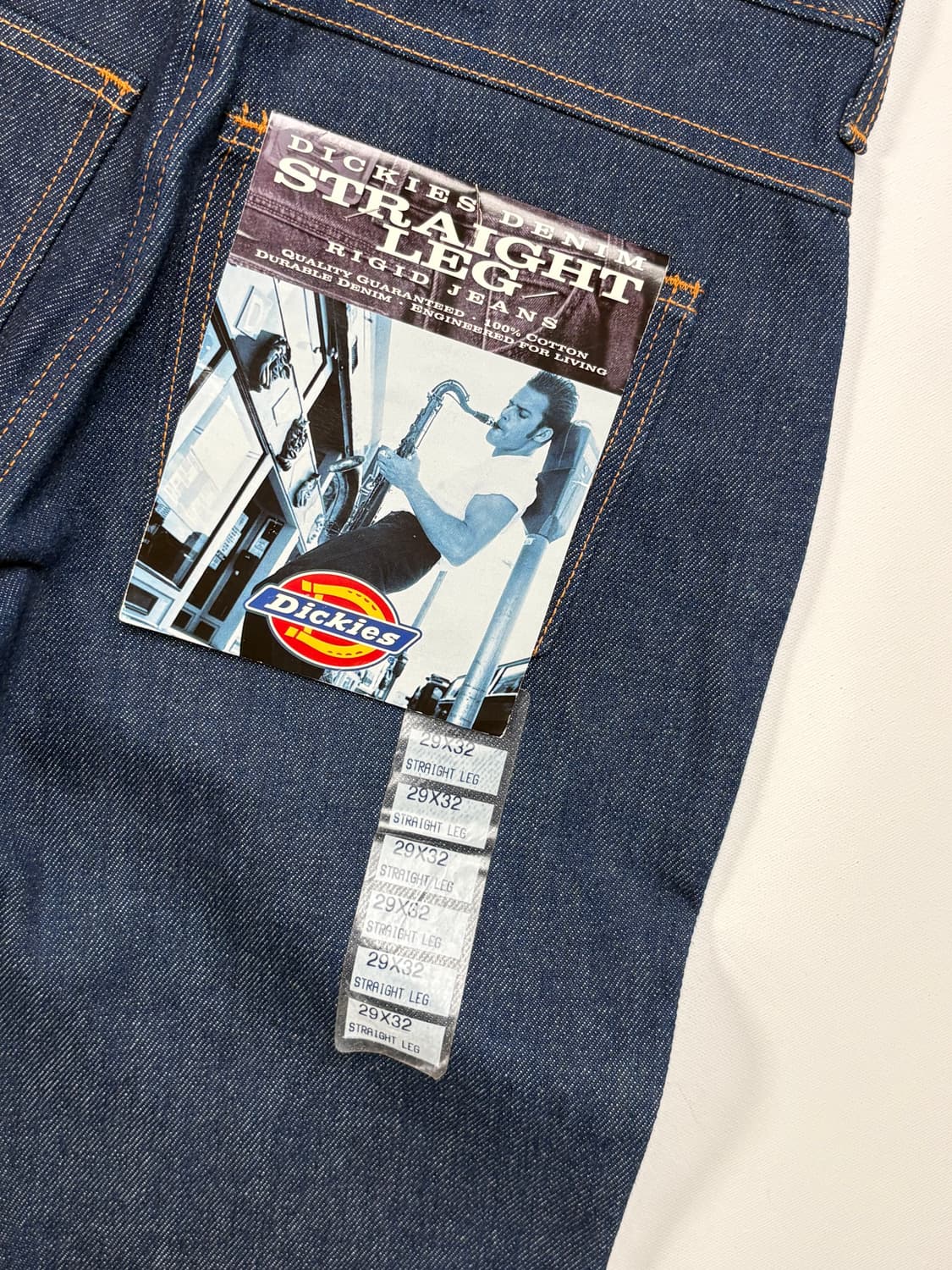 [29x32] 90s 데드스탁 디키즈 셀비지 팬츠 상품이미지3