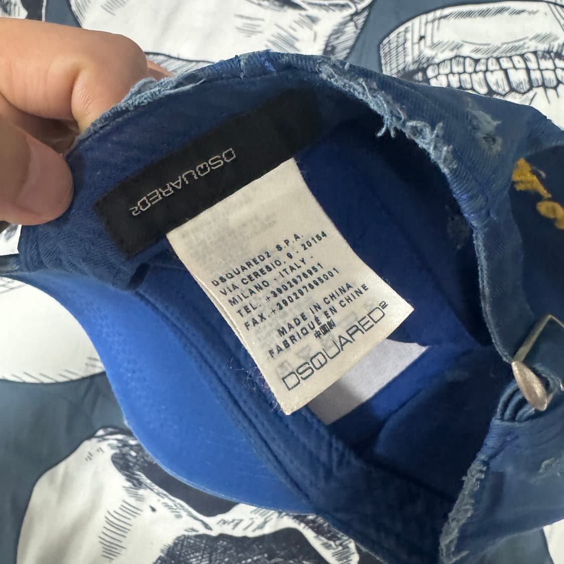 디스퀘어드 더티워싱 볼캡 상품이미지6