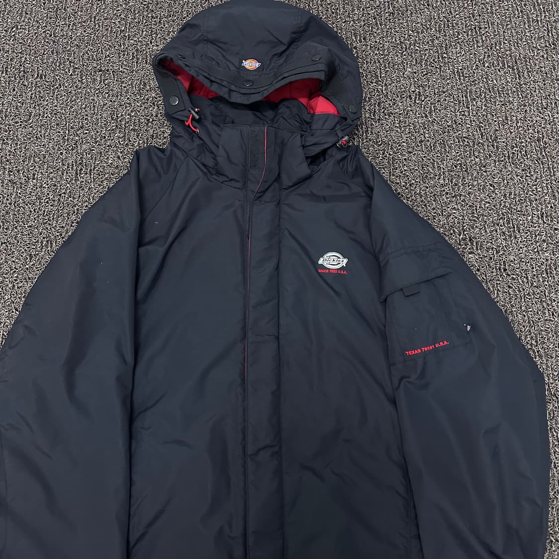 Dickies 디키즈 바람막이 자켓 블랙 XL 상품이미지2