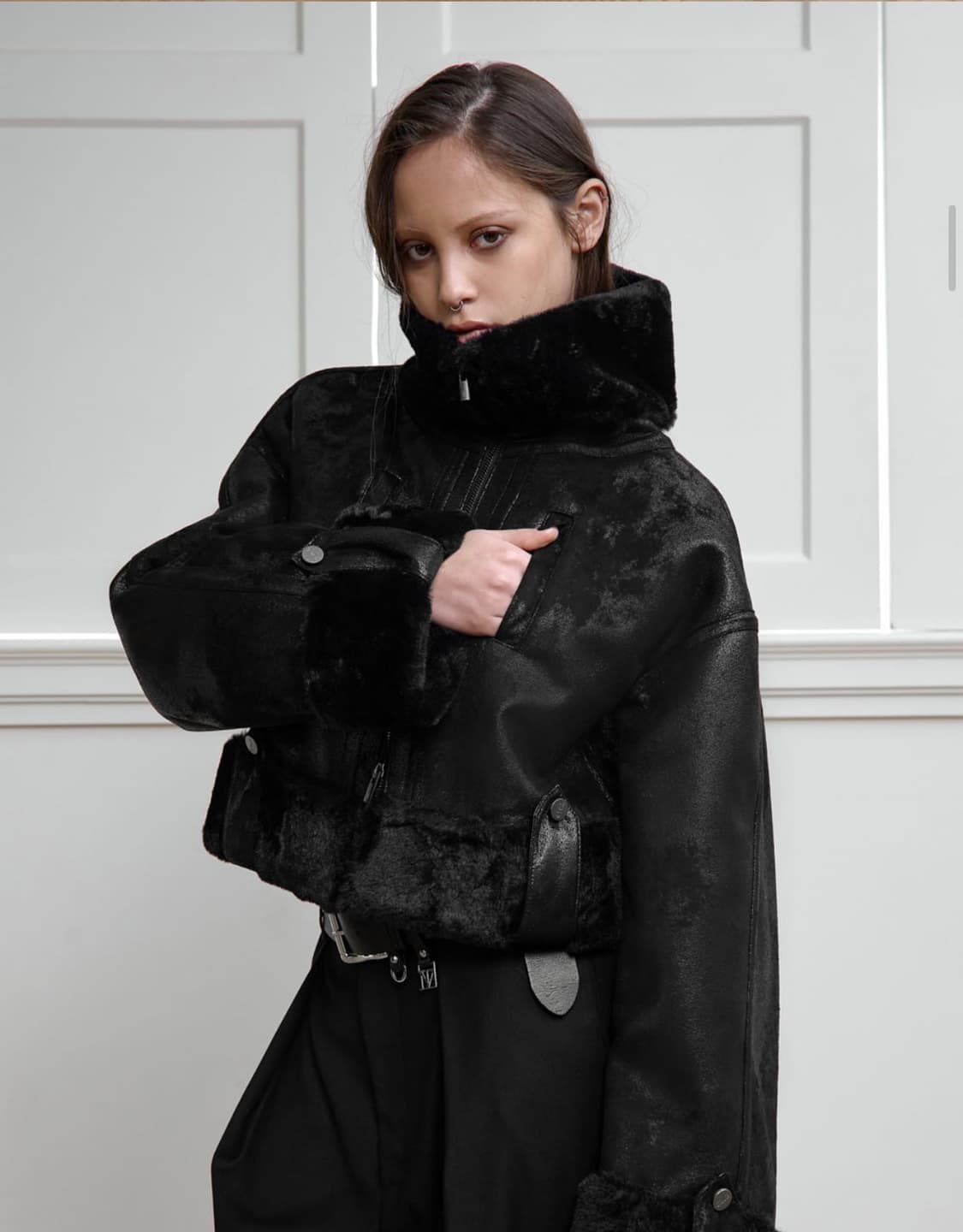 트리밍버드 무스탕 상품이미지1