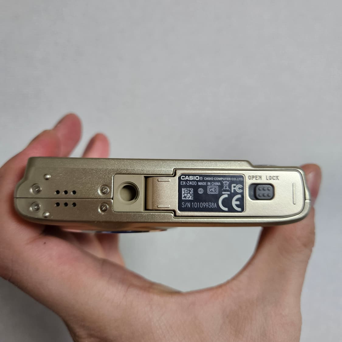 [태연 방지민 디카] 카시오 엑슬림 EX-Z400 골드 빈티지 디카 상품이미지5