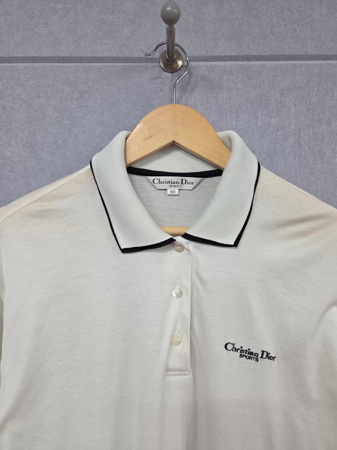 Christian Dior SPORTS 빈티지 배색 롱슬리브 카라티 상품이미지2