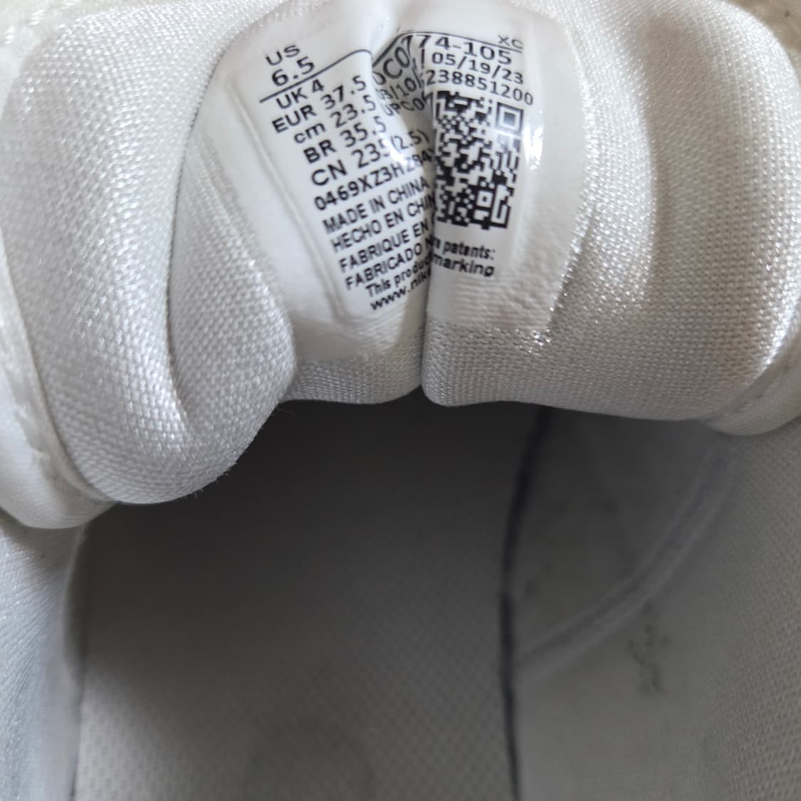 조던1로우 울프그레이 235 상품이미지4