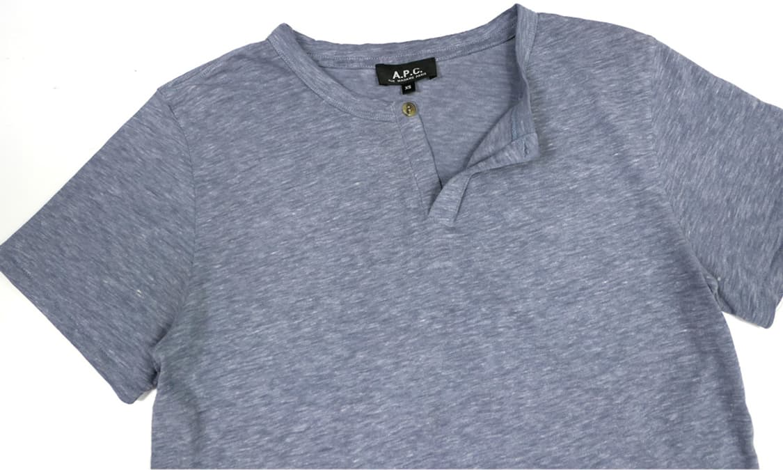 A.P.C. henley T-shirt 상품이미지2