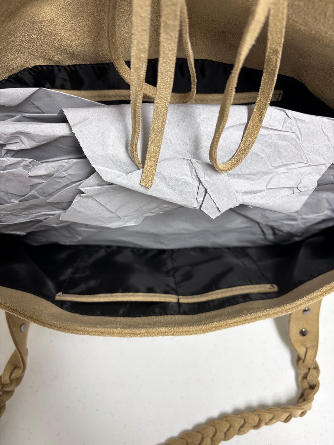 새상품) 다이닛 리본 디테일 숄더백 팝니다 상품이미지4