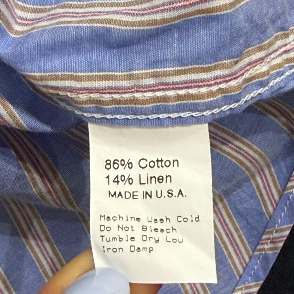 [S] GITMAN BROS 짓먼브로스 스트라이프셔츠 상품이미지6