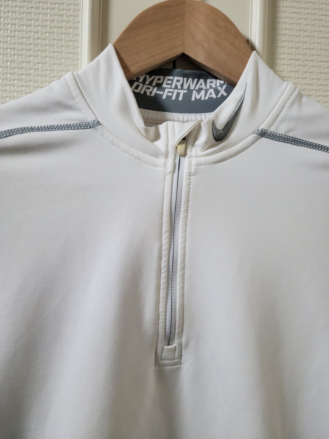 나이키 프로 컴뱃 하이퍼웜 드라이핏 맥스 집업 S 사이즈 상품이미지3