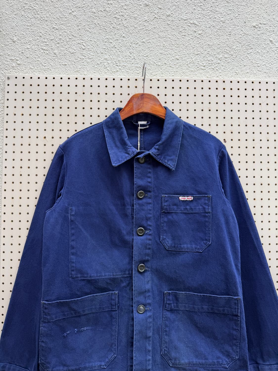OLD VINTAGE WASHED NAVY 빈티지 프렌치워크자켓 상품이미지3