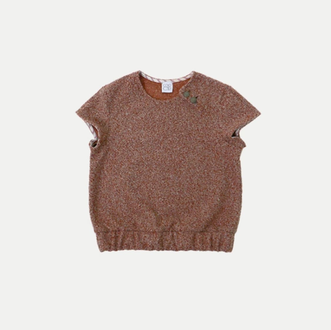 COLOCYNTH Grandmas Button Knit Vest 상품이미지1