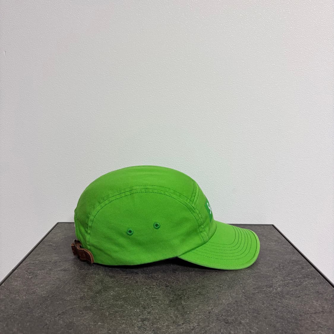 (OS) 슈프림 박스로고 캠프캡 모자 워시드 그린 상품이미지3