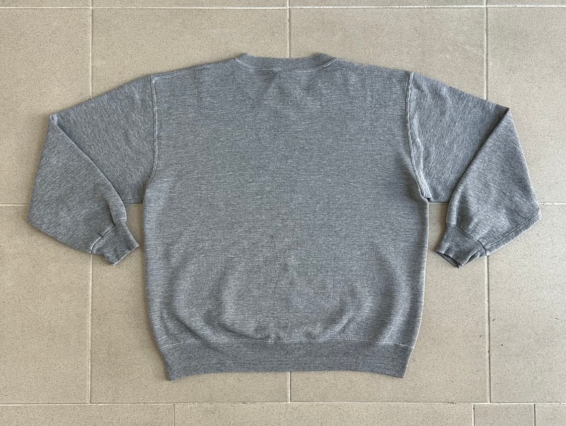 90s 빈티지 러셀 스웻셔츠 그레이 L USA 상품이미지2