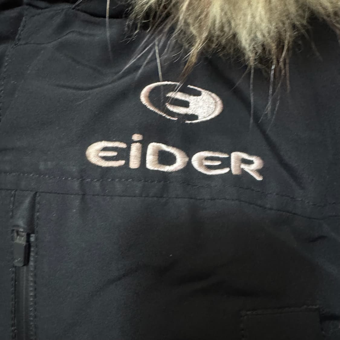 아이더 라쿤퍼 후드 덕다운 패딩 L/100  상품이미지3