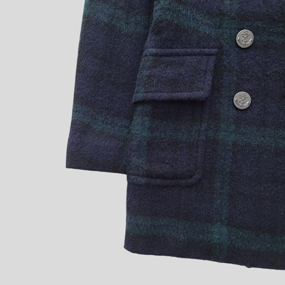 아쿠아스큐텀 울 피코트 일본판 상품이미지6