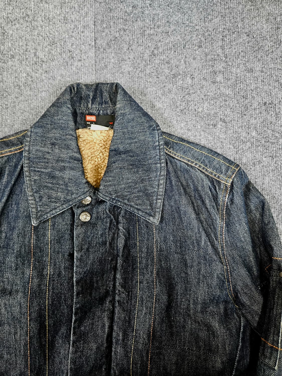 디젤 하프 데님 코트 오버핏(급처) 상품이미지2