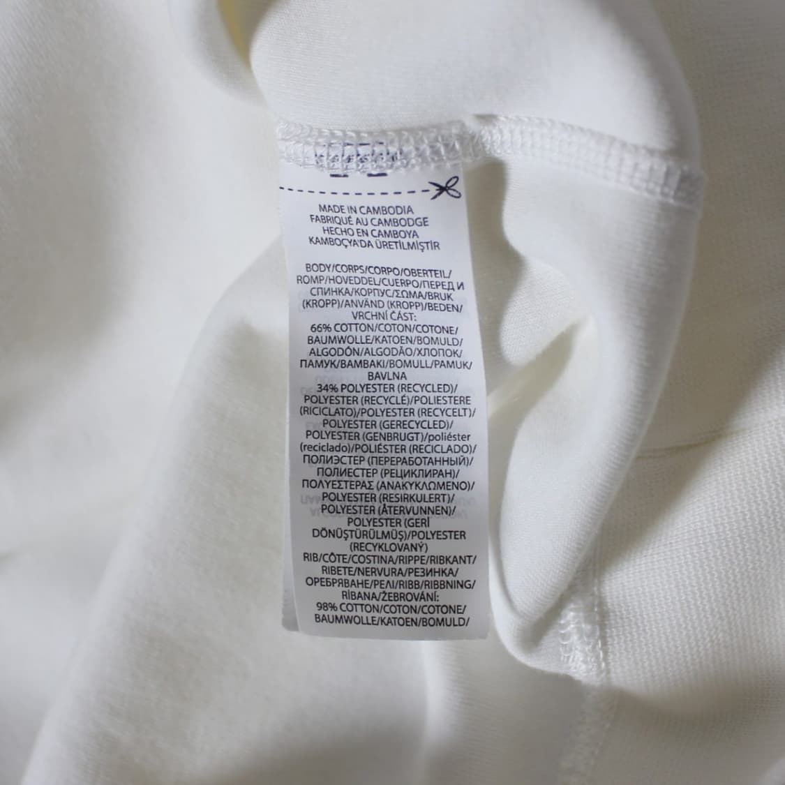 Polo 폴로 랄프로렌 신형 화이트 맨투맨 (QR) 상품이미지6