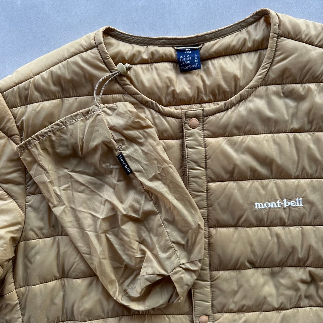 [M]몽벨 mont-bell 수페리어 다운 경량 패딩 상품이미지9
