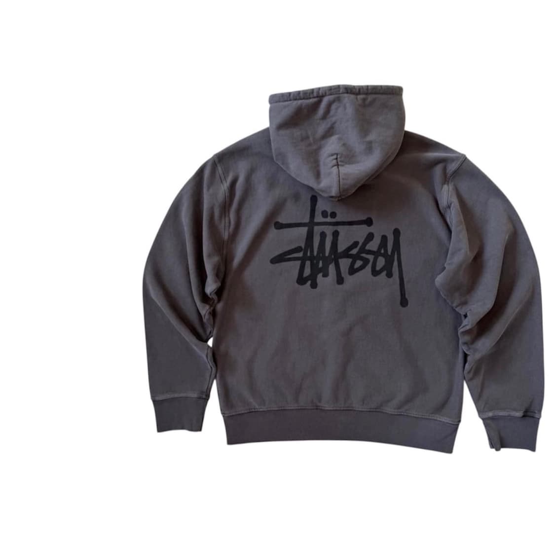 스투시 피그먼트 후드집업 m 상품이미지3