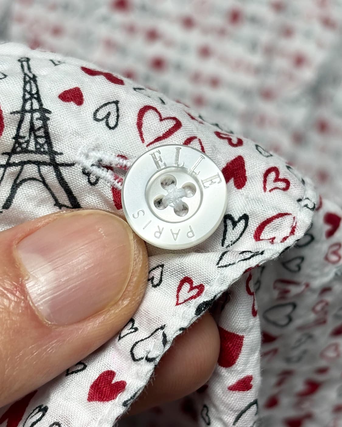 일본빈티지 ELLE 셔츠 상품이미지5