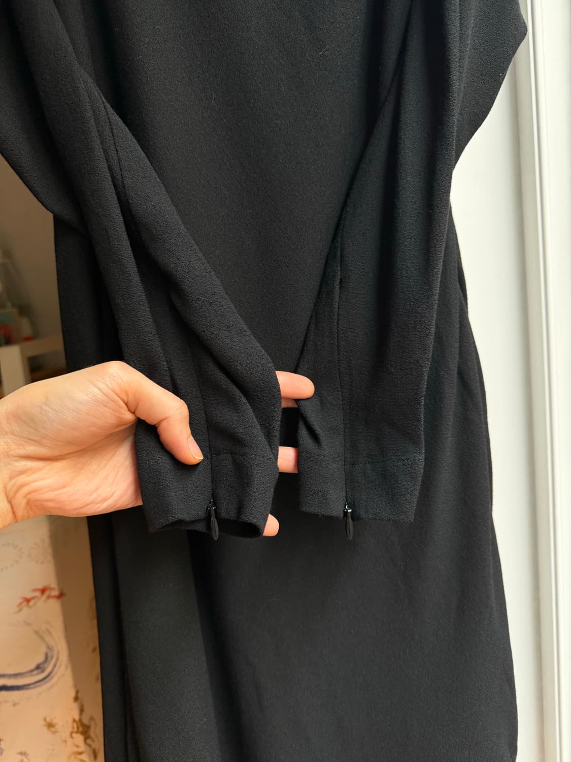 Vivienne Westwood Black Drape mini dress 상품이미지3