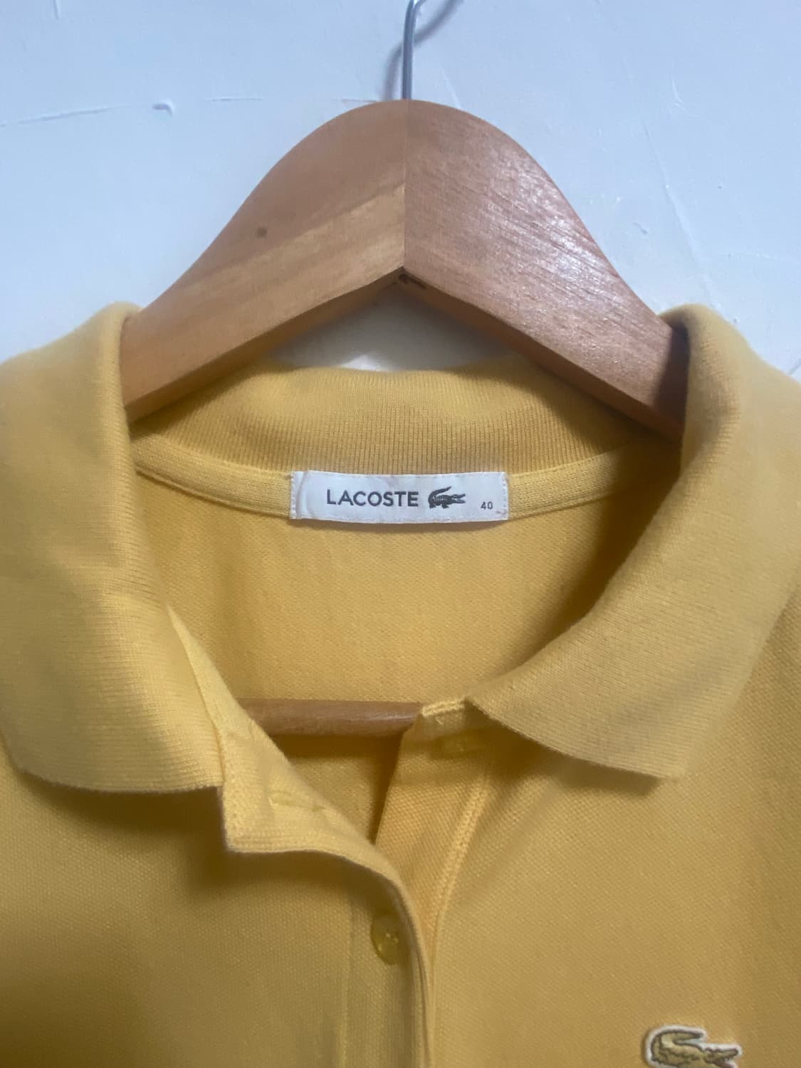 라코스테 머스타드 pk티 상품이미지3