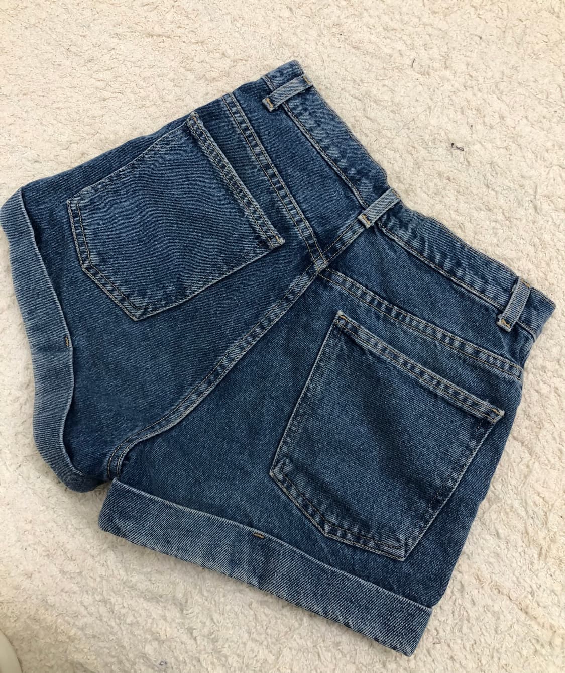 아메리칸어페럴 숏팬츠 진청 상품이미지4