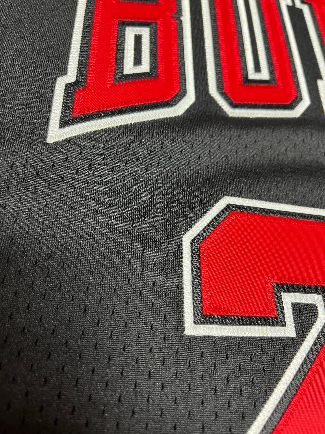 미첼앤네스 97-98 시카고불스 23 마이클 조던 어센틱 져지 L 상품이미지6