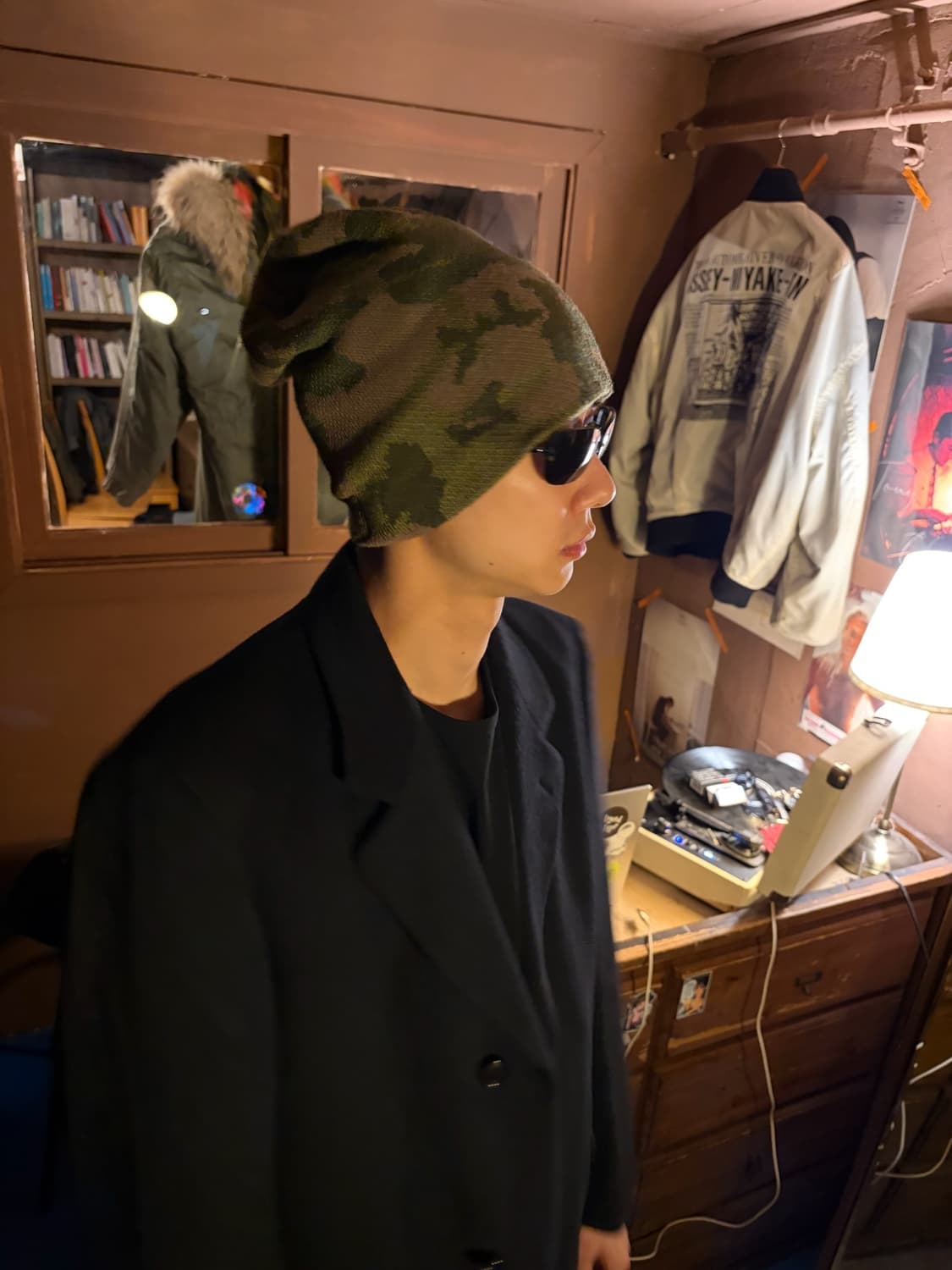 MADE IN CANADA CAMO BEANIE 상품이미지1