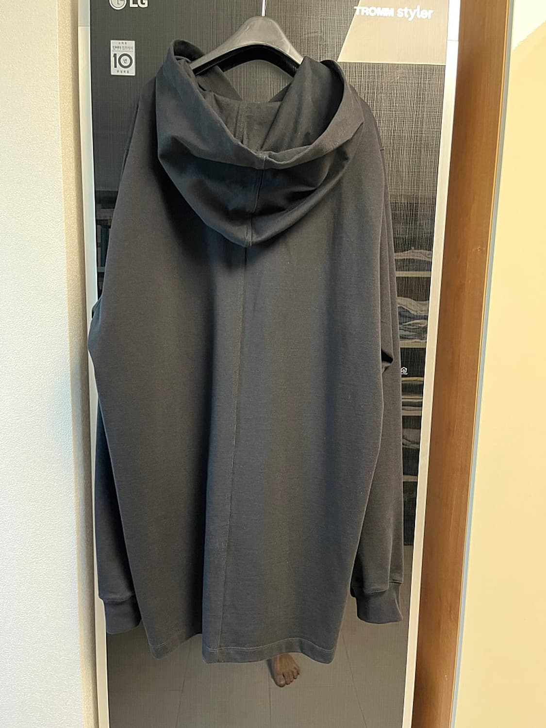 100%정품 릭오웬스 롱후드티 판매합니다. 상품이미지2